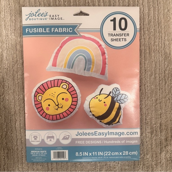 Jolee's Easy Image Fusible Cotton Transfers 4 packs of 10 -For Light Fabrics NEW - Picture 2 of 7